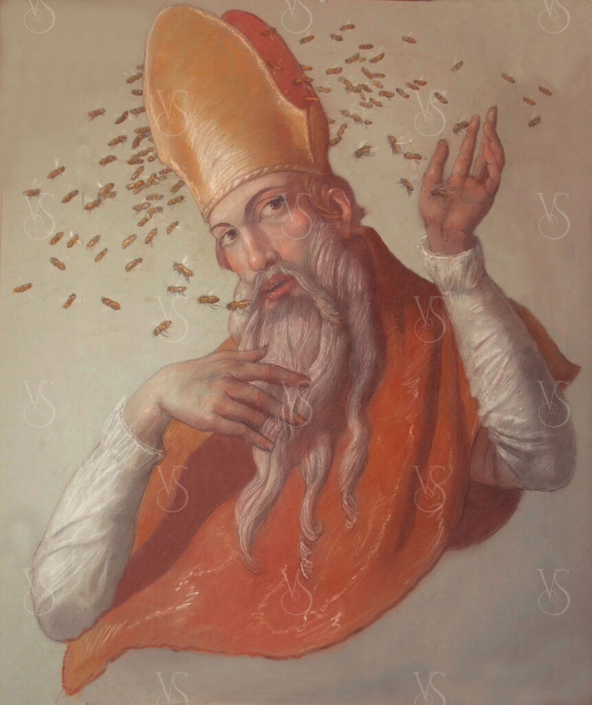 S. Ambrogio e le api